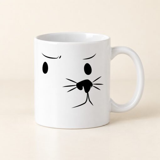 Mug de Noël 330 ml — Face 1 · visage