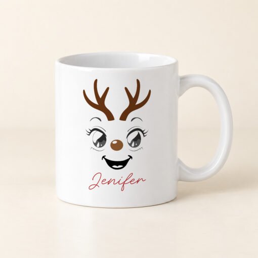 Mug de Noël 330 ml — Petit renne · Jenifer